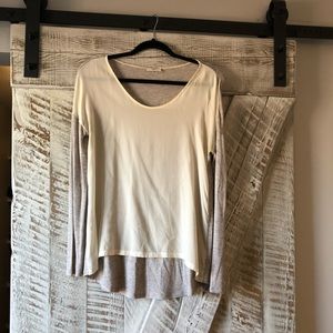 Aritzia Wilfred Long Sleeve Blouse